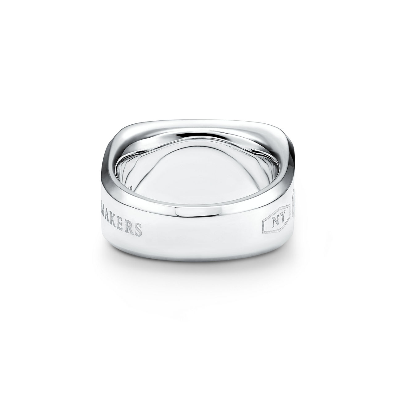 Tiffany 1837™:Makers Signet Ring in Sterling Silver  image number 3