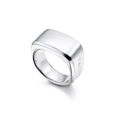 Tiffany 1837®:Makers Signet Ring in Sterling Silver, 2