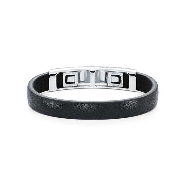 Paloma's Groove™:Interchangeable Leather Bracelet with Sterling Silver image number 4