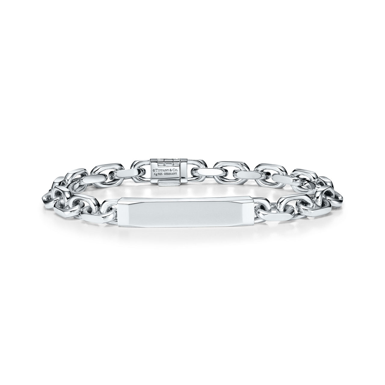 Makers I.D.-Gliederarmband in Sterlingsilber 