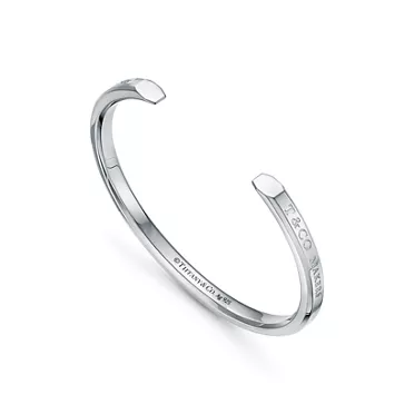 Tiffany 1837™:Makers Narrow Cuff in Sterling Silver , 2