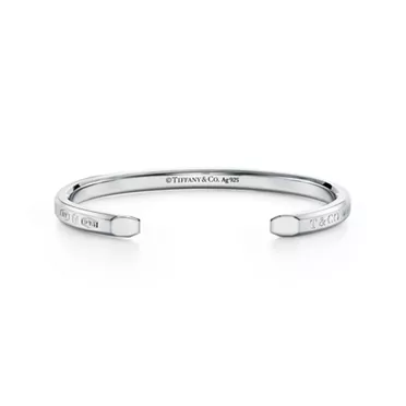 Tiffany 1837™:Makers Narrow Cuff in Sterling Silver , 3