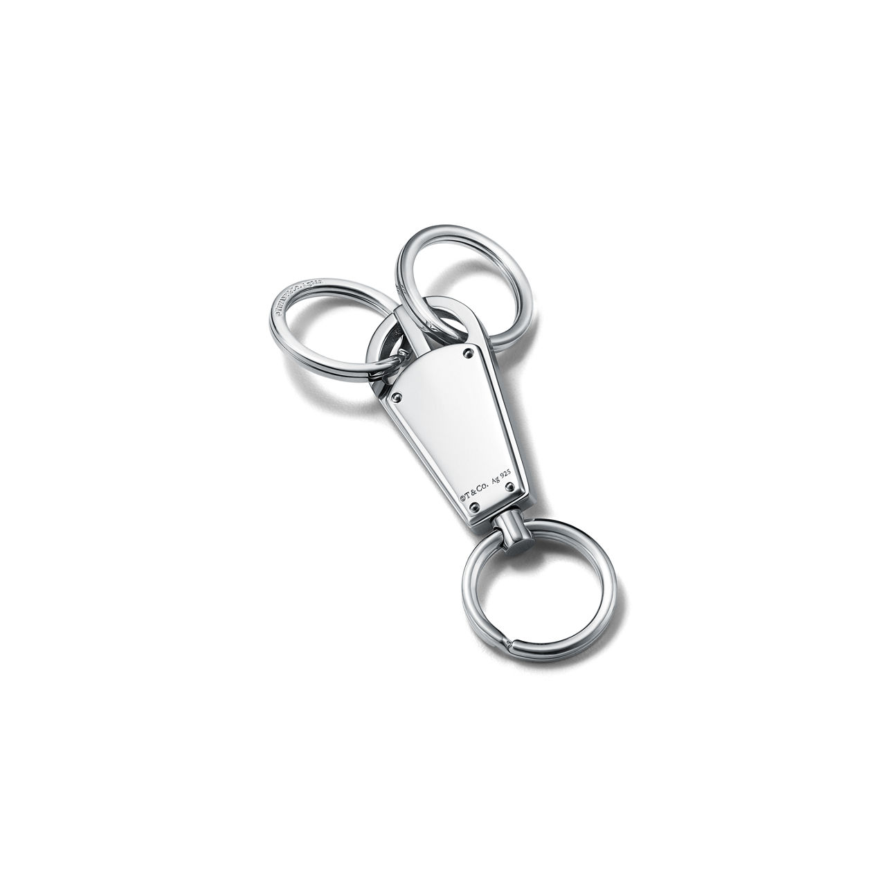 Makers Valet-Schlüsselanhänger in Sterlingsilber und Edelstahl 