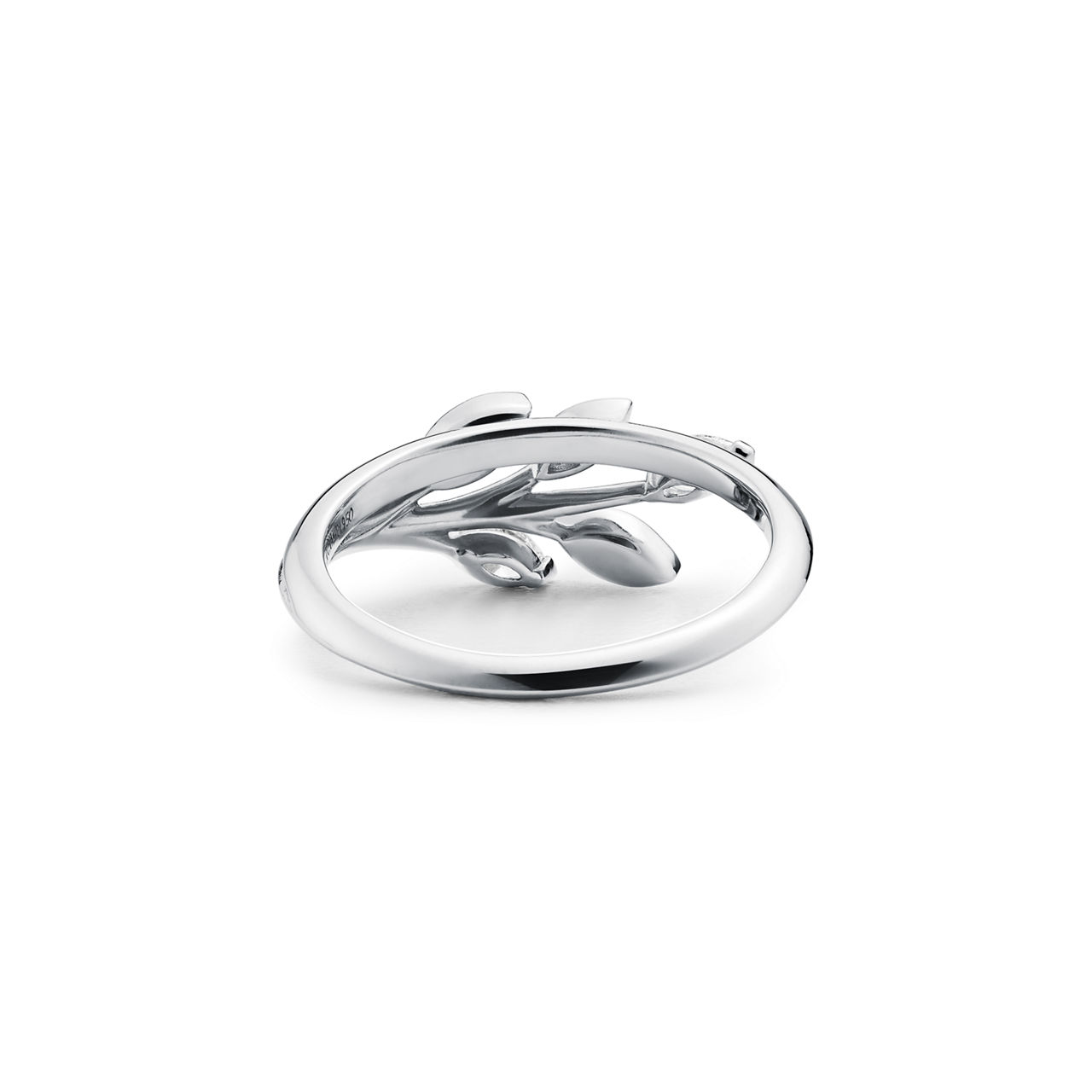 Tiffany Victoria®:Diamond Vine Ring in Platinum  image number 3