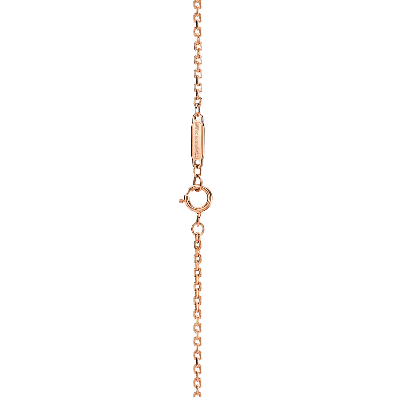 Tiffany HardWear:Elongated Link Pendant in Rose Gold image number 3