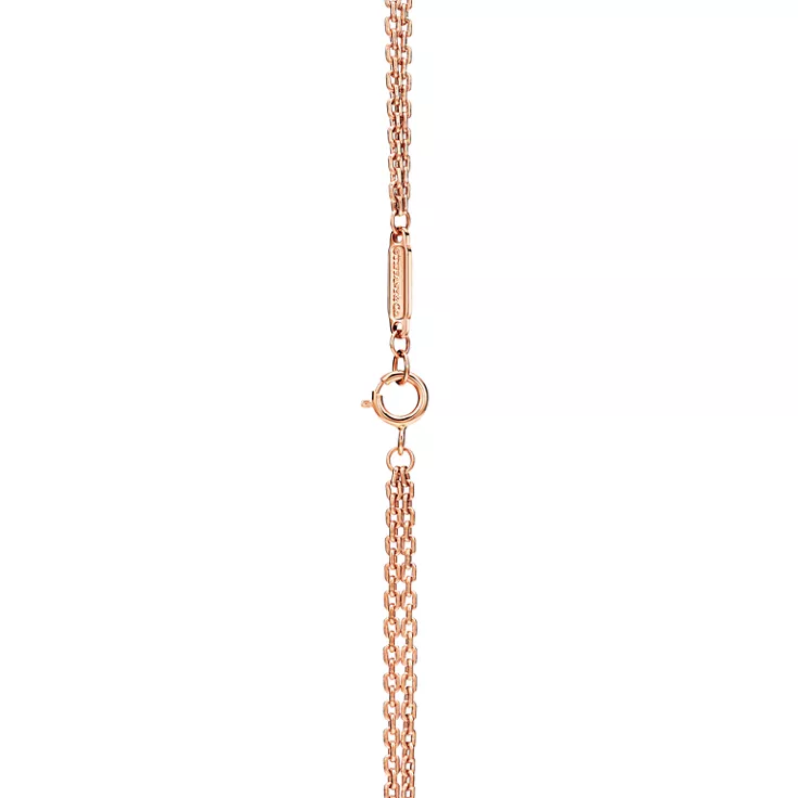 Tiffany HardWear:Large Double Link Pendant in Rose Gold, 4