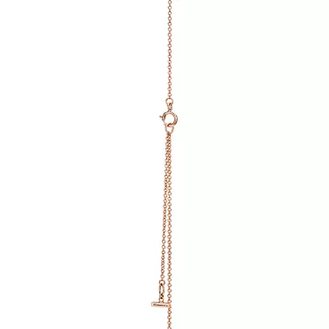 Tiffany T:Colgante circular de diamantes y nácar de oro rosa, 3