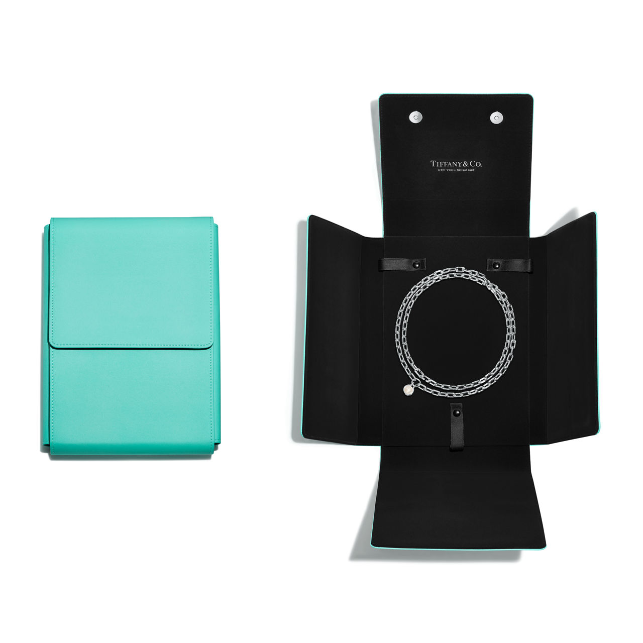 Collier Pendentif Adastra - Perles Turquoise Et Eau Douce - Argent 925 - Luxe