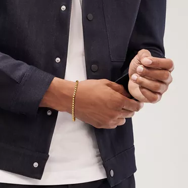 Bracciale Venetian Link in oro , 2
