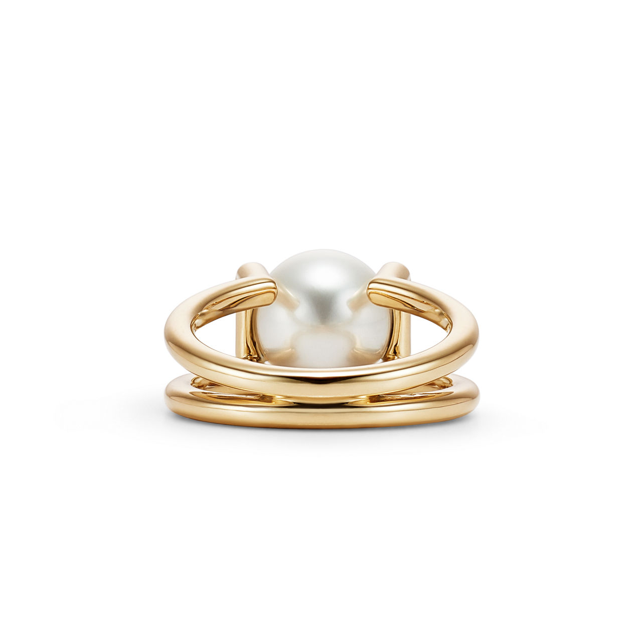 Tiffany HardWear:South Sea Golden Pearl Ring in 18k Gold  image number 3