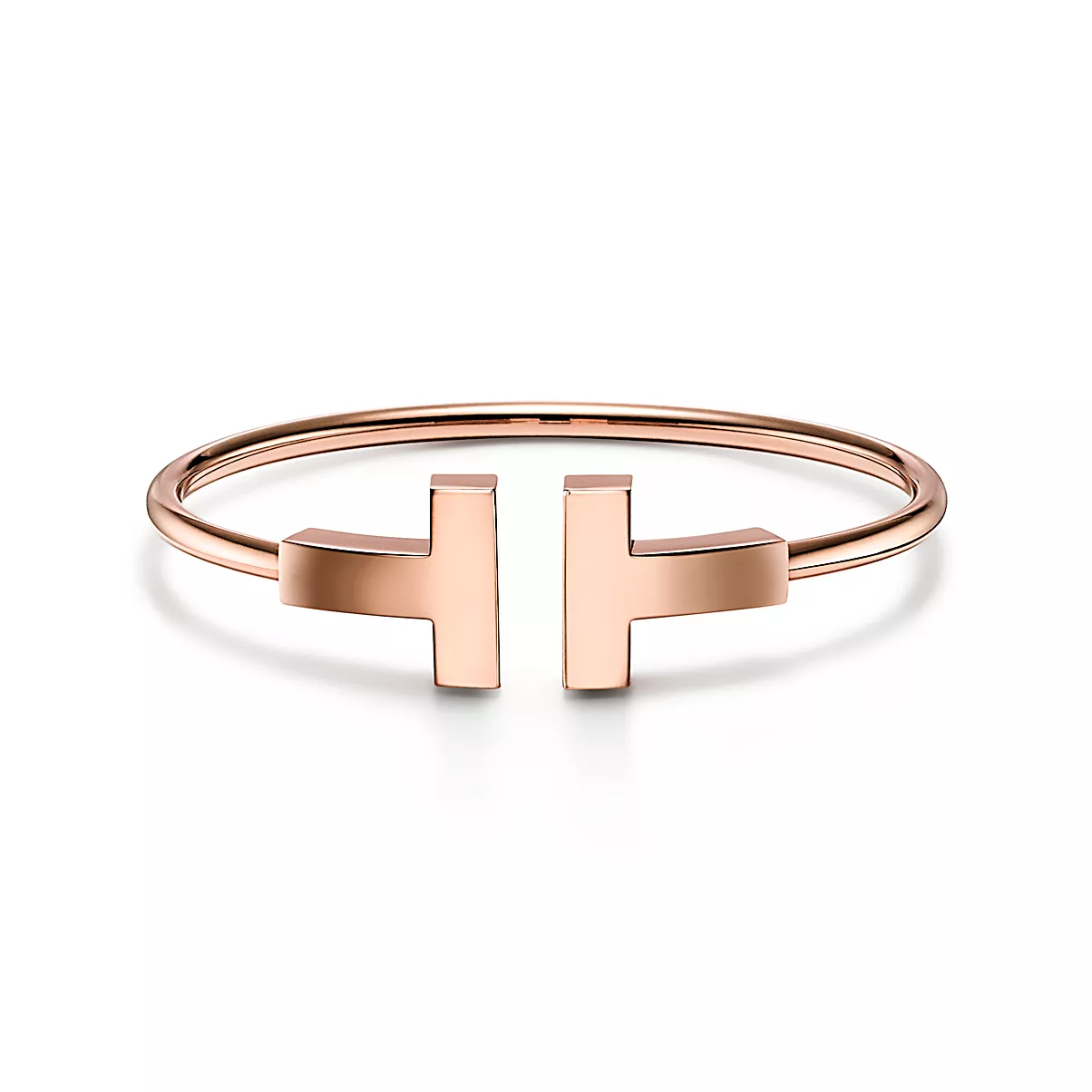 Tiffany T Bracelet 18K 로즈 골드 No Gemstone No color