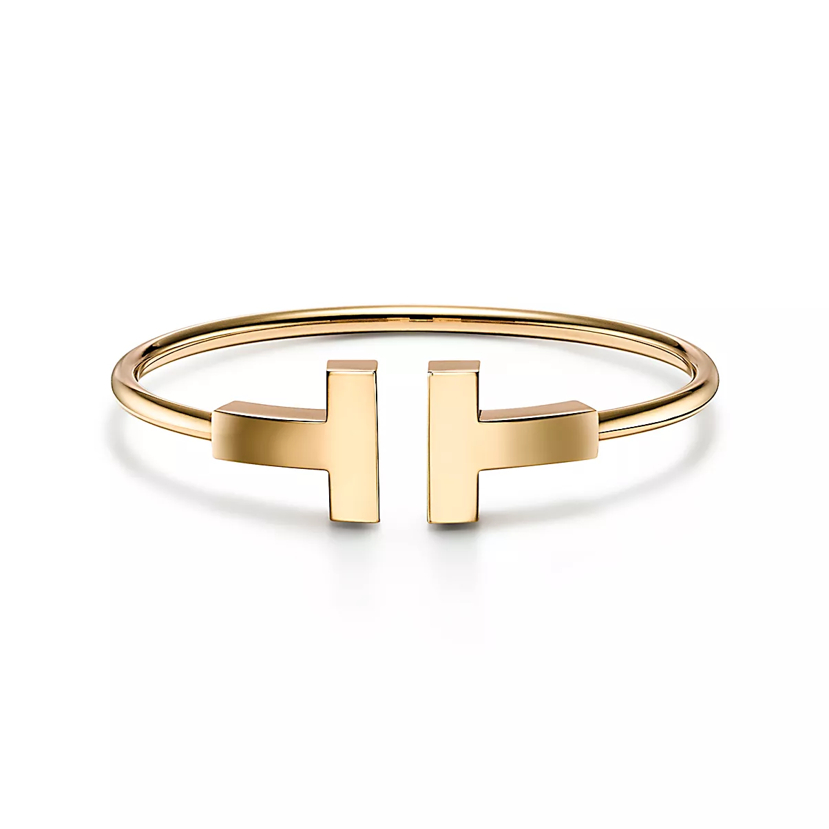 Tiffany T Bracelet 18K 옐로우 골드 No Gemstone No color