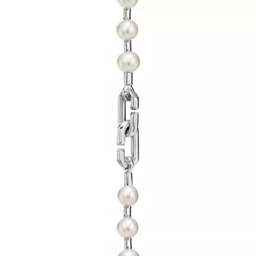 Tiffany HardWear:Pearl Lock Bracelet in Silver, Medium, 3