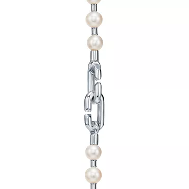 Tiffany HardWear:Pearl Bracelet in Silver, 5-6 mm, 3