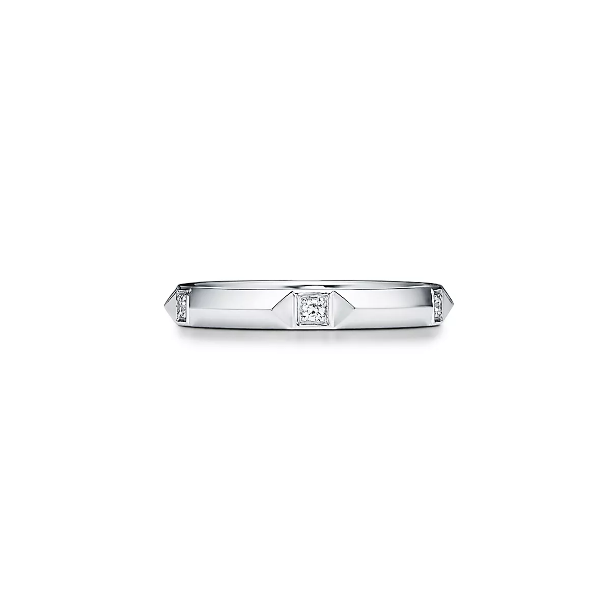 Tiffany True Ring 플래티늄 라운드 브릴리언트 다이아몬드