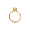 Tiffany True&reg;:Engagement Ring with a Cushion-cut Yellow Diamond and an 18k Yellow Gold Diamond Band image number 6