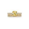 Tiffany True&reg;:Engagement Ring with a Cushion-cut Yellow Diamond and an 18k Yellow Gold Diamond Band image number 7