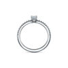 Tiffany True&reg;:Engagement Ring with a Tiffany True&reg; Diamond and a Platinum Diamond Band image number 5
