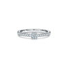 Tiffany True&reg;:Engagement Ring with a Tiffany True&reg; Diamond and a Platinum Diamond Band image number 0
