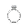 Tiffany True&reg;:Engagement Ring with a Tiffany True&reg; Diamond and a Platinum Diamond Band image number 5