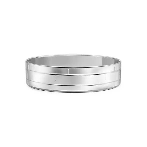 Modern Bamboo:Bowl in Sterling Silver image number 0