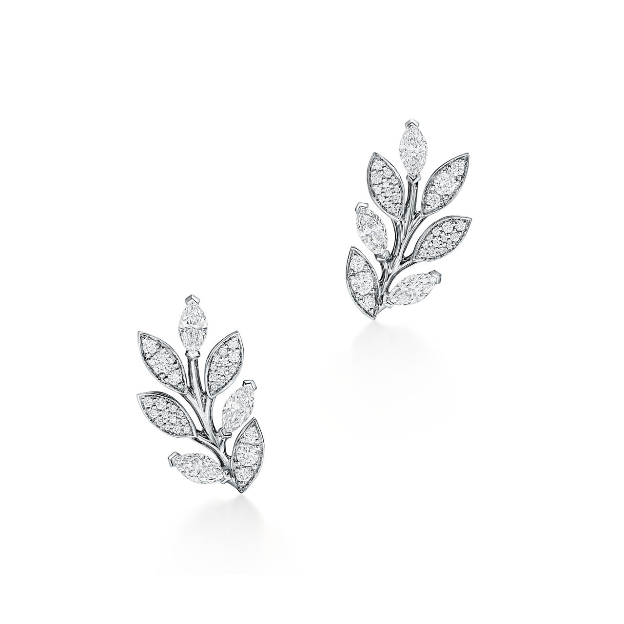 Diamond Vine Climber Earrings