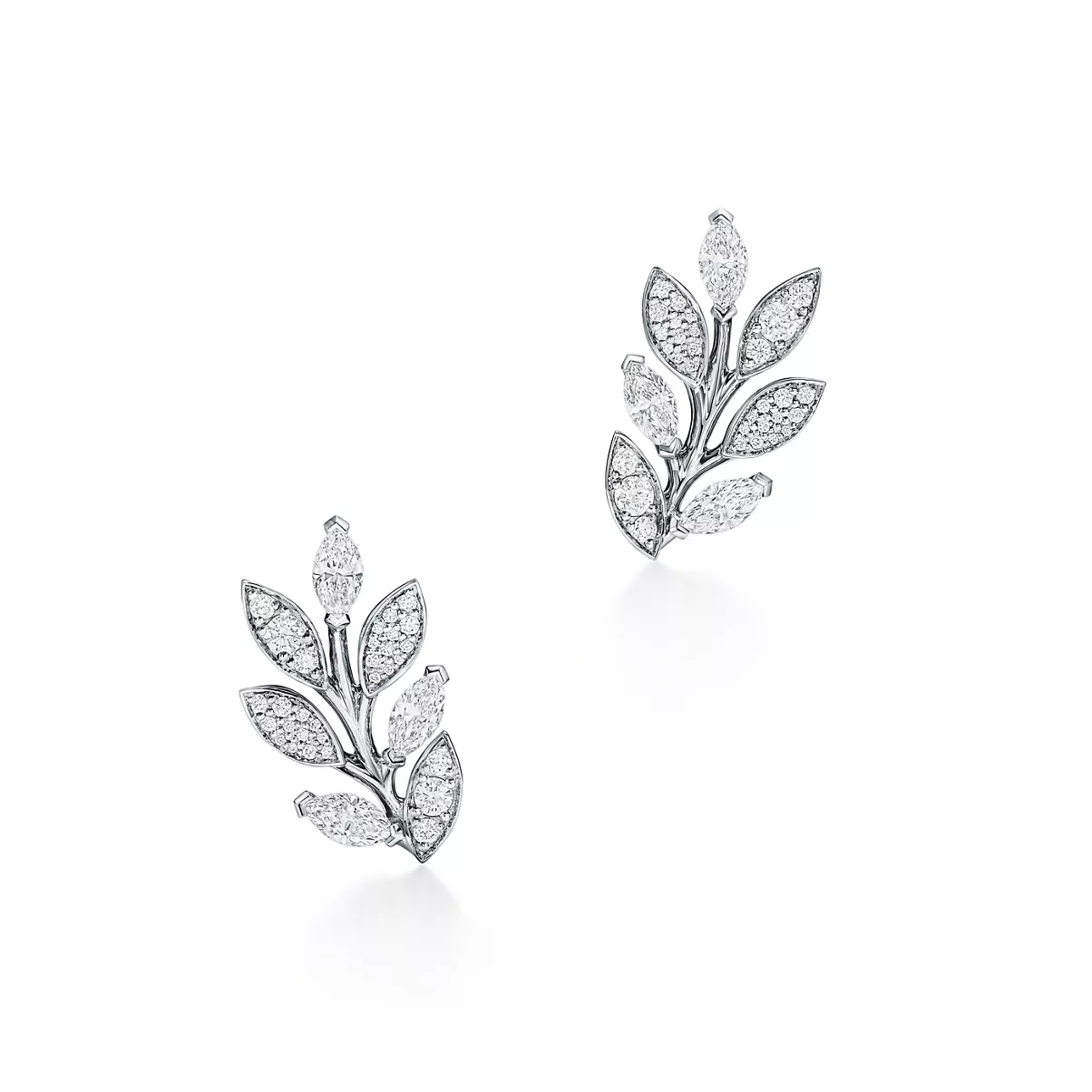 Diamond Vine Climber Earrings