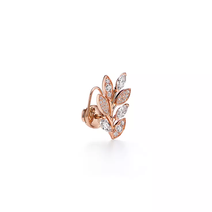 Tiffany Victoria®:Diamond Vine Climber Earrings, 2