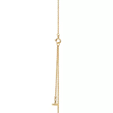 Tiffany T:Colgante circular de diamantes y ónice negro de oro amarillo, 3