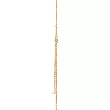 Collezione Tiffany T:Pendente Smile medio in oro con diamanti, 3