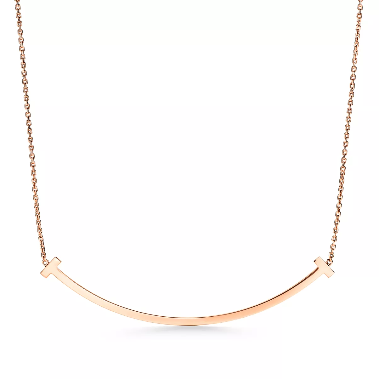 Extra Large Smile Pendant in 18k Rose Gold in Rose Gold