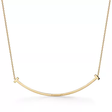 Tiffany T: Colgante Smile extragrande de oro con diamantes, 2