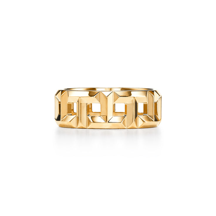 Tiffany T:True 8 mm Ring in 18 Karat Gold in Gelbgold Bildnummer 4