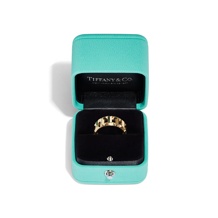 Tiffany T:True 8 mm Ring in 18k Gold in Yellow Gold image number 5