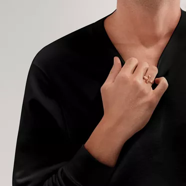 Tiffany T:Bague T1 en or rose, 3