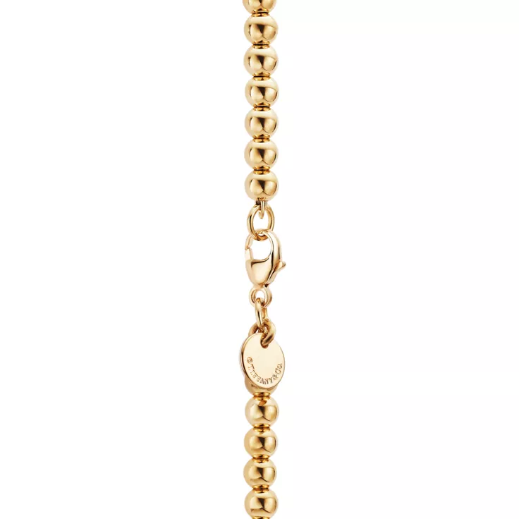 Return to Tiffany®:Mini Heart Tag Bead Bracelet, 4