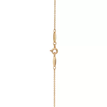 Elsa Peretti®:Open Heart Pendant in 18k Gold with Diamonds , 3