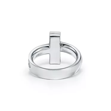 Tiffany T:T1 Ring in White Gold with Diamonds, 3