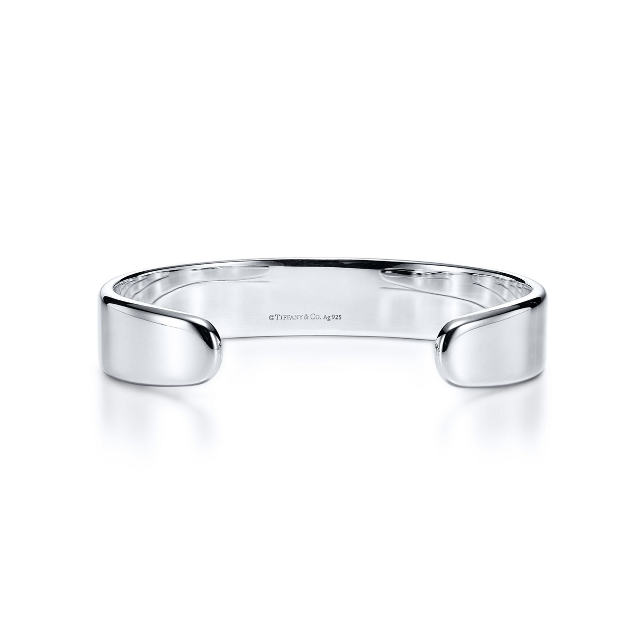 Return to Tiffany™:Schmaler Armreif in Sterlingsilber mit Diamanten Bildnummer 3