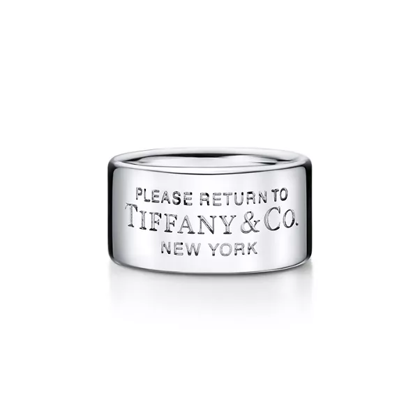 Breiter Ring in Sterlingsilber
