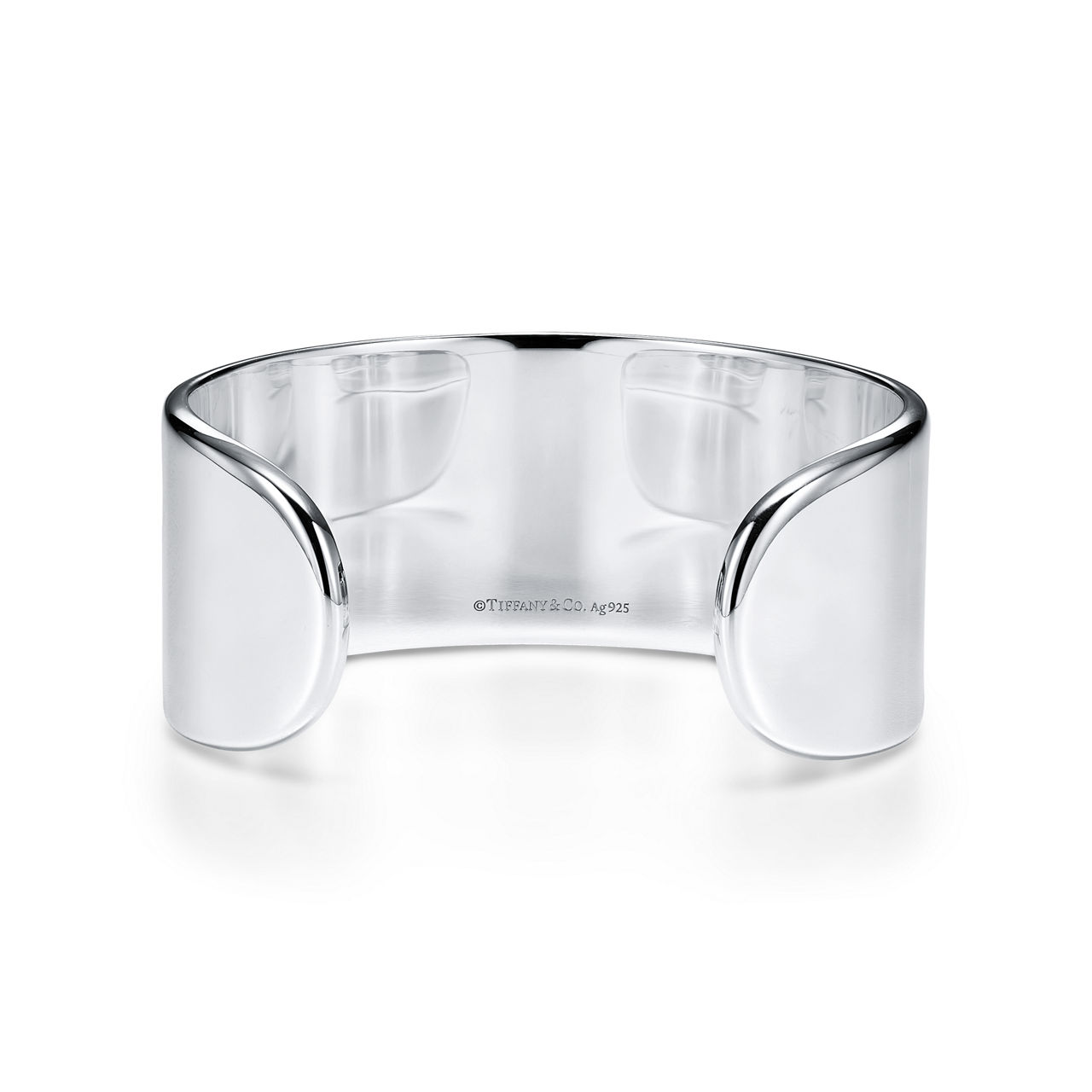 Return to Tiffany™:Brazalete ancho en plata de ley imagen número 3