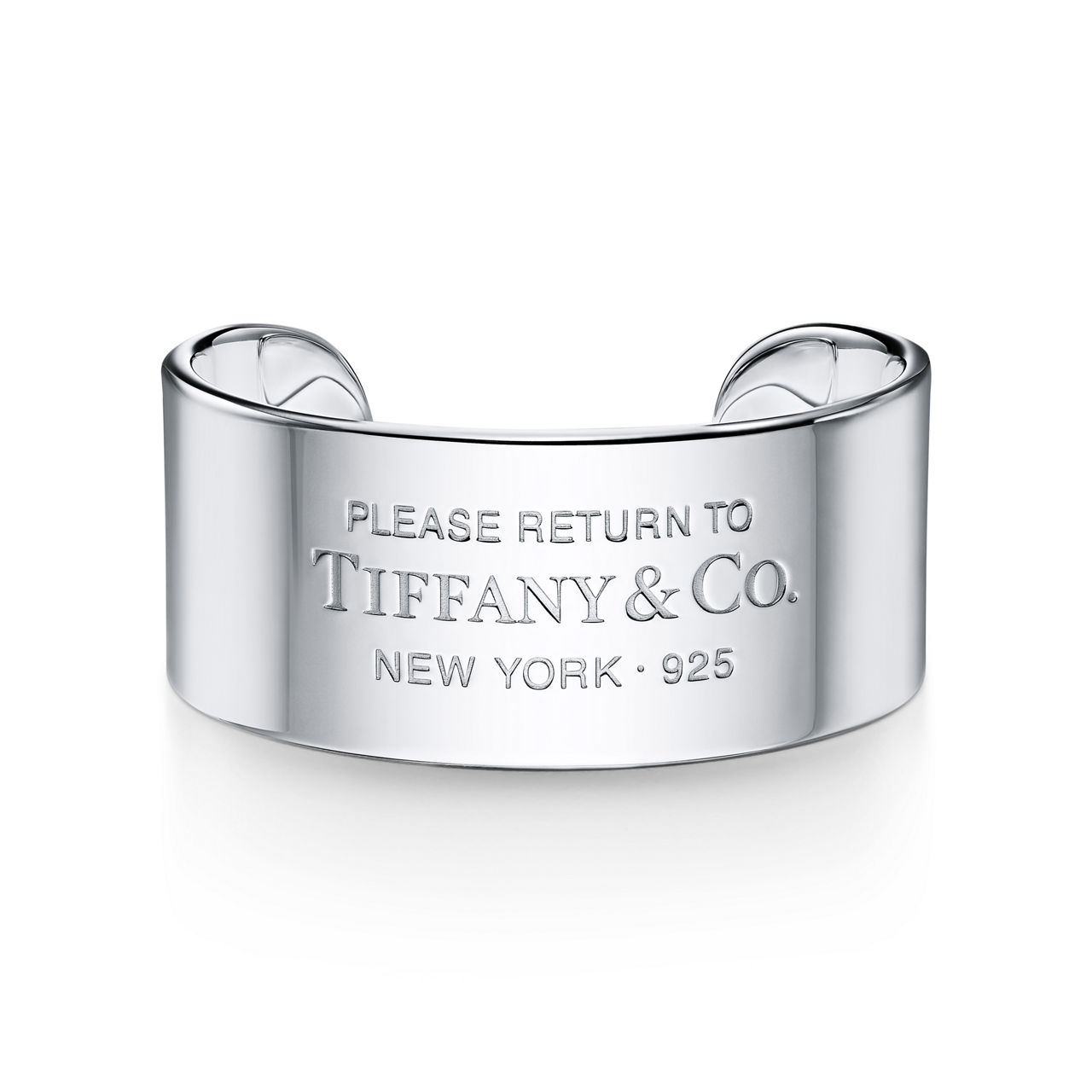 Return to Tiffany™:Breiter Armreif in Sterlingsilber Bildnummer 0