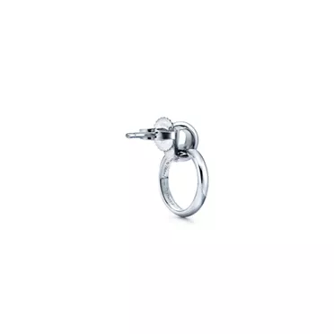 Paloma's Melody:Mini Hoop Earrings in Sterling Silver, 3