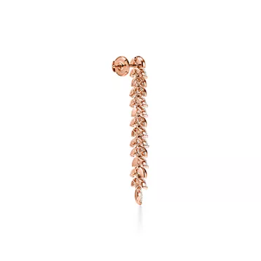 Tiffany Victoria®:Diamond Vine Drop Earrings, 3