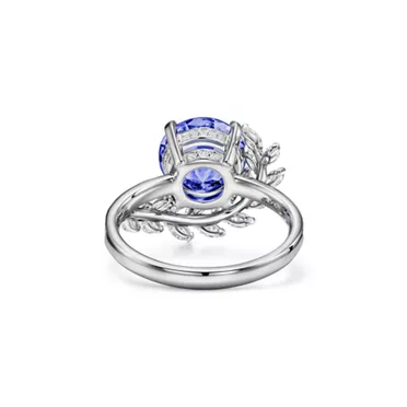 Tiffany Victoria&reg;:Vine Ring in Platinum with a Tanzanite and Diamonds, 3