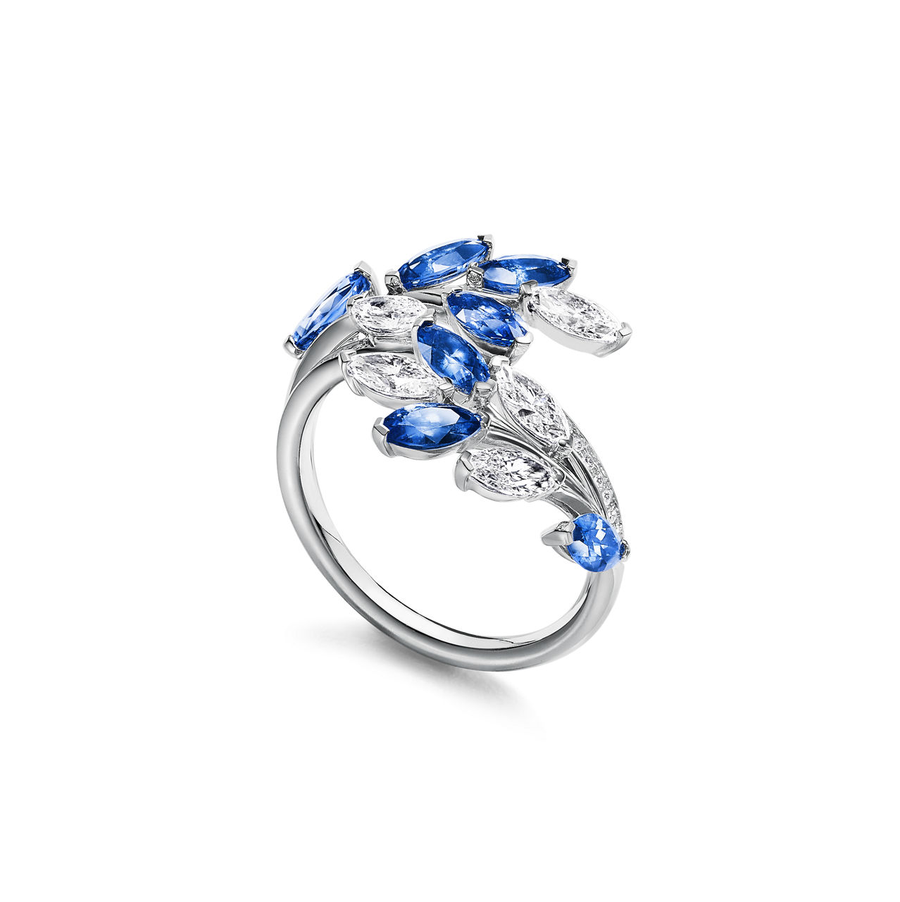 Tiffany Victoria®:Vine Bypass Ring image number 2