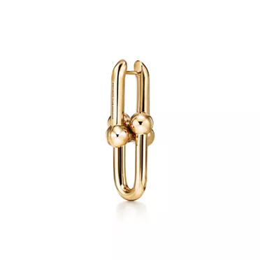 Tiffany HardWear:Large Link Earrings in Yellow Gold, 3