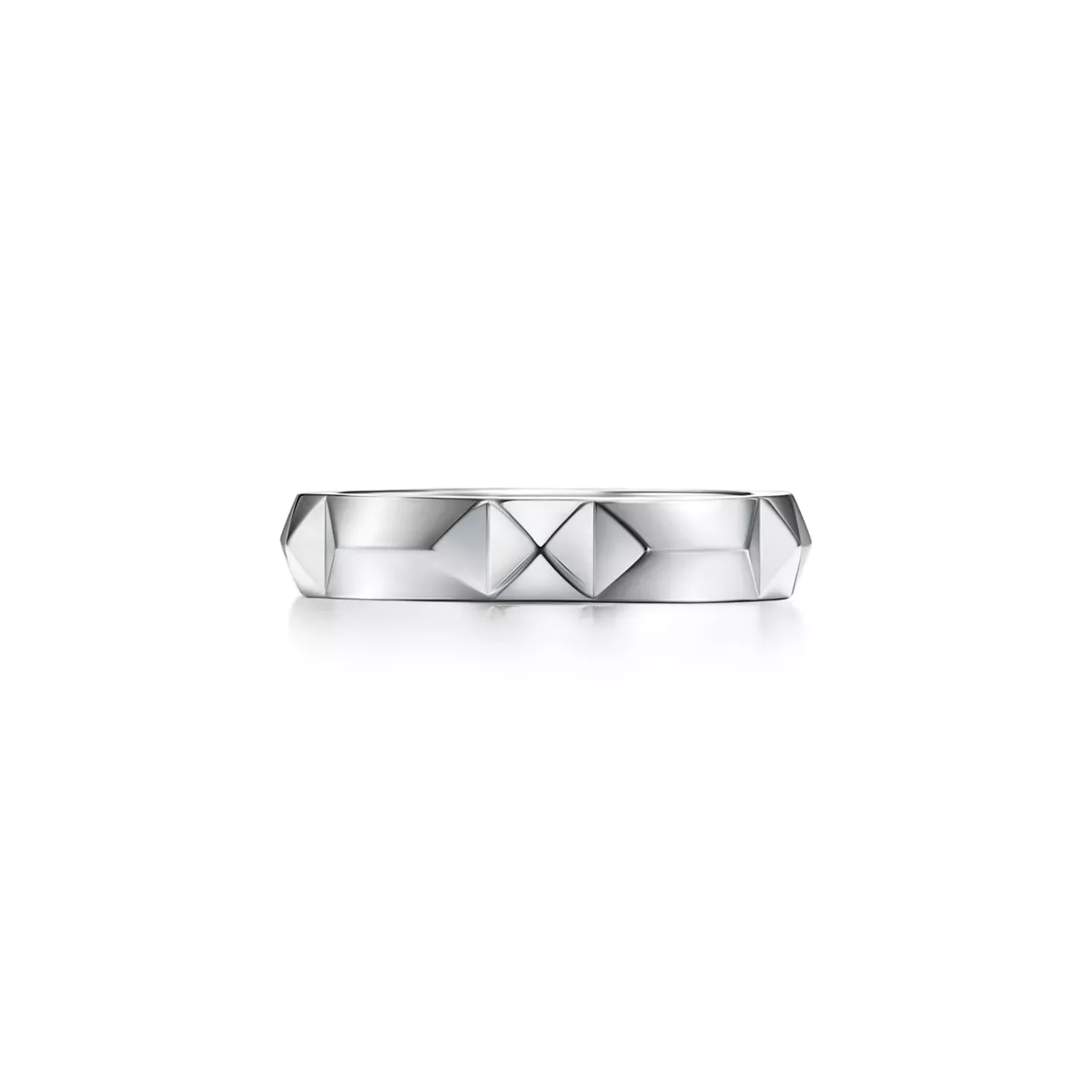 Band Ring in Platinum, 4 mm Wide