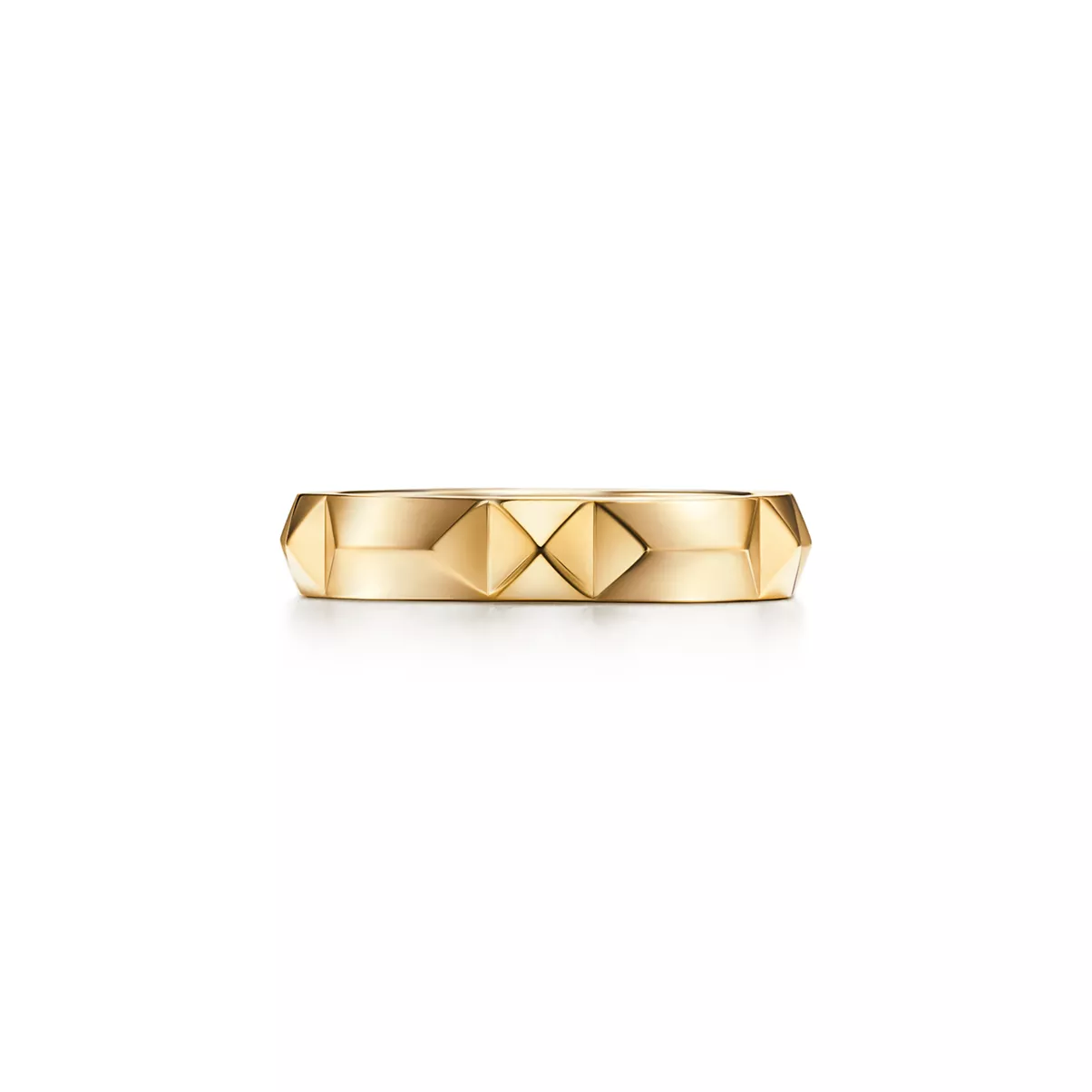 Band Ring in Yellow Gold, 4 mm Wide