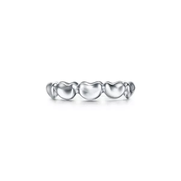 Bean Design Continuous Ring in Sterlingsilber, 4 mm